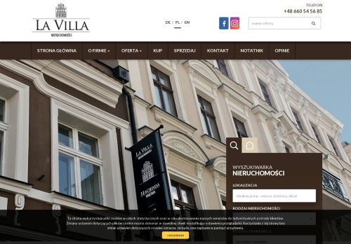 LA VILLA – NIERUCHOMOŚCI IZABELA MAŃCZAK