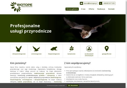 BIOTOPE USŁUGI PRZYRODNICZE MACIEJ ŁOCHYŃSKI